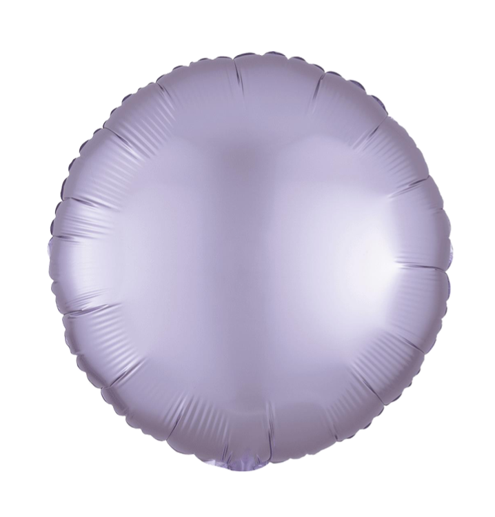 Globo de foil satinado en forma de Circulo 