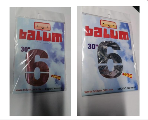 Número 6 de 30” Marca Balum