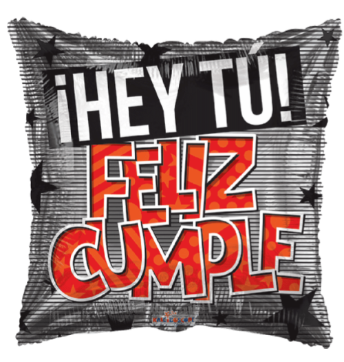 Globo de cumpleaños Happy Birthday 18”