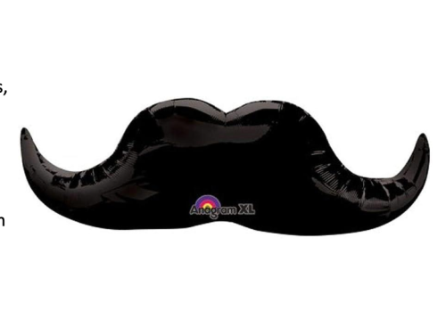 Globo del 15 de septiembre 28” fiestas patrias Mostacho