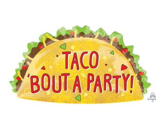 Globo del 15 de septiembre 28” fiestas patrias Taco